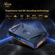 X96Q Pro+ Android 14 TV Box Allwinner H728 Octa-Core 4GB RAM 32GB ROM 4K HDR Media Player WiFi Set Top Box