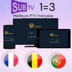 Meilleure IPTV en France Abonnement SUBTV m3u code gratuit supporte 3 appareils smarters pro Lxtream player apk iptv smarters pro