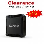France Clearance LEADCOOLH313 4K HDR Android TV Box Android 10.0 Allwinner H313 HDR Smart TV Media Box Free Shipping