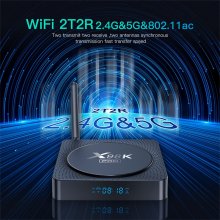 X98K Pro 5.0 Android 11 TV Box RK3566 4GB RAM 32GB ROM 4K HDR Smart Media Player with Dual-Band WiFi