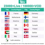 6 Months Trex IPTV 4K ott Premium IPTV Subscription Europe Worldwide Live TV Channels free code Test