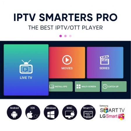 4k Europe IPTV 12 Month Mega OTT 30000+ Abonnement IPTV Smarter Player Code Android M3U