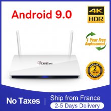 Leadcool Android 9.0 Smart TV Box Amlogic S905W Quad Core 2.4GHz WiFi H.265 4K Media Player Smart tv Box Leadcool Set Top Box