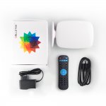 Leadcool R9 4k smart iptv box france Arabic Amlogic S905W 2.4G/HZ WIFI Android 9.0 ip tv set top box IPTV M3U media player