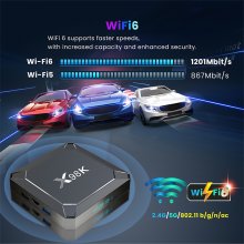 X98K Android 13 TV Box RK3528A Quad-Core 2GB/4GB RAM 16GB-128GB ROM 4K Media Player WiFi Set Top Box