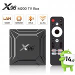 X96M200 Android 14 TV Box S905X5M 4GB RAM 64GB ROM Quad-Core A55 4K Media Player