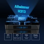 X96Q Pro Android 10.0 TV BOX Allwinner H313 Quad Core 2.4G&5Ghz Dual Band-wifi Media Player 4K Smart TV Set top Box PK X96 Q