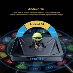 X96Q Pro+ Android 14 TV Box Allwinner H728 Octa-Core 4GB RAM 32GB ROM 4K HDR Media Player WiFi Set Top Box